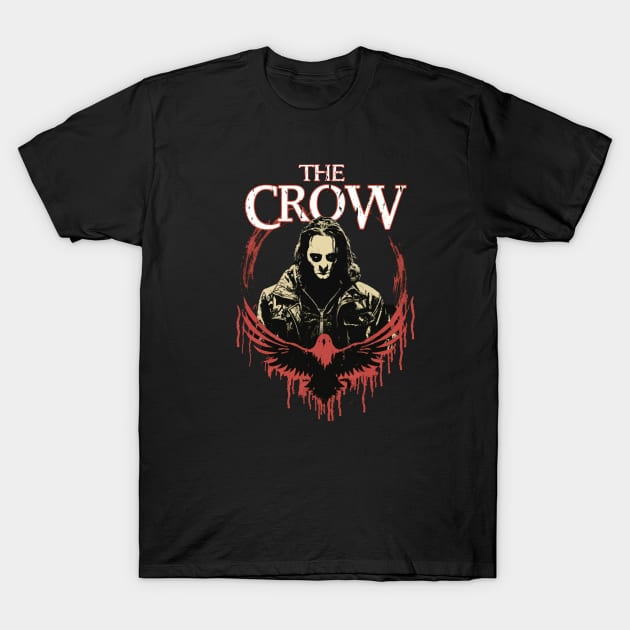 The Crow T-Shirt by Aldrvnd